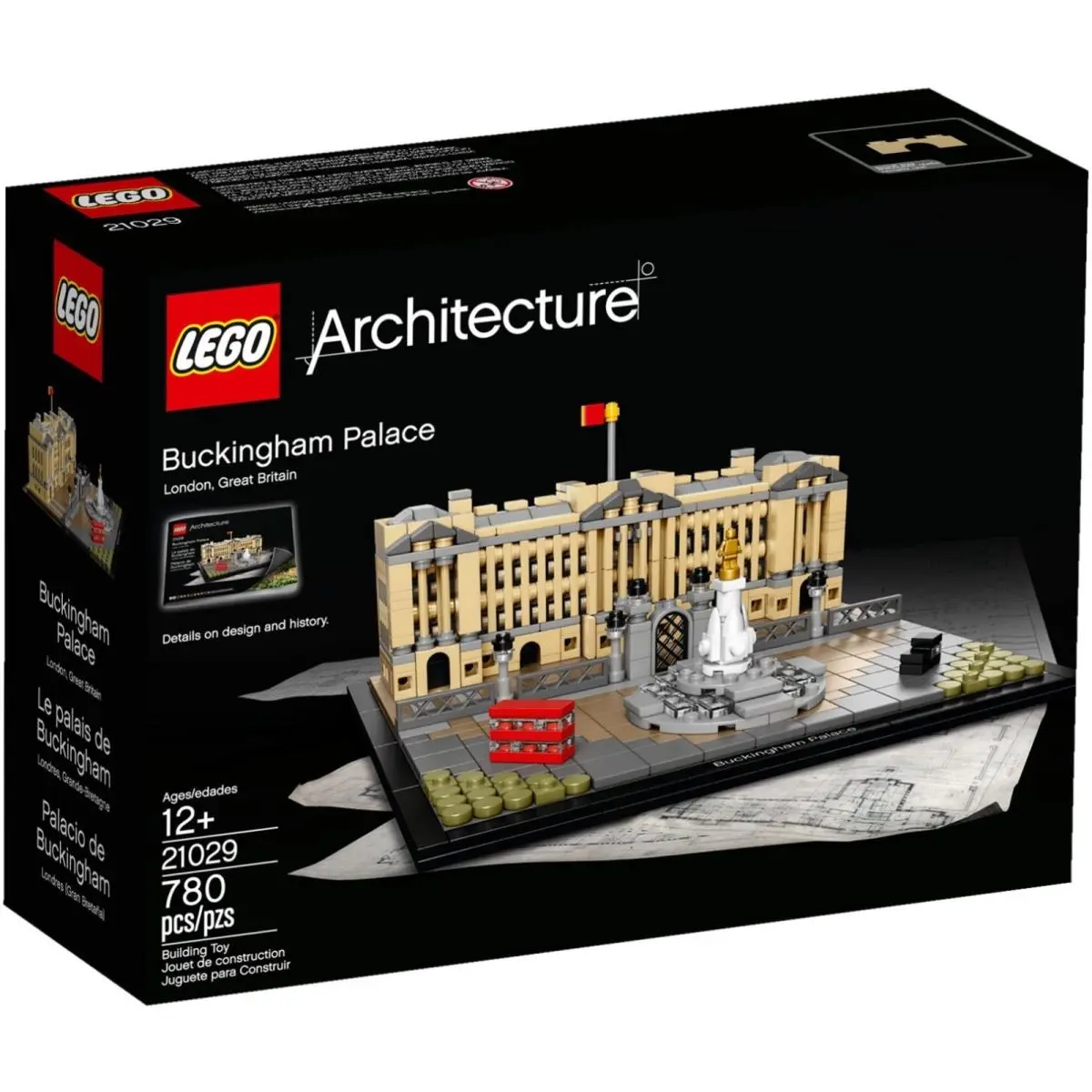 Lego Architecture Buckingham Palace 21029 Landmark Series