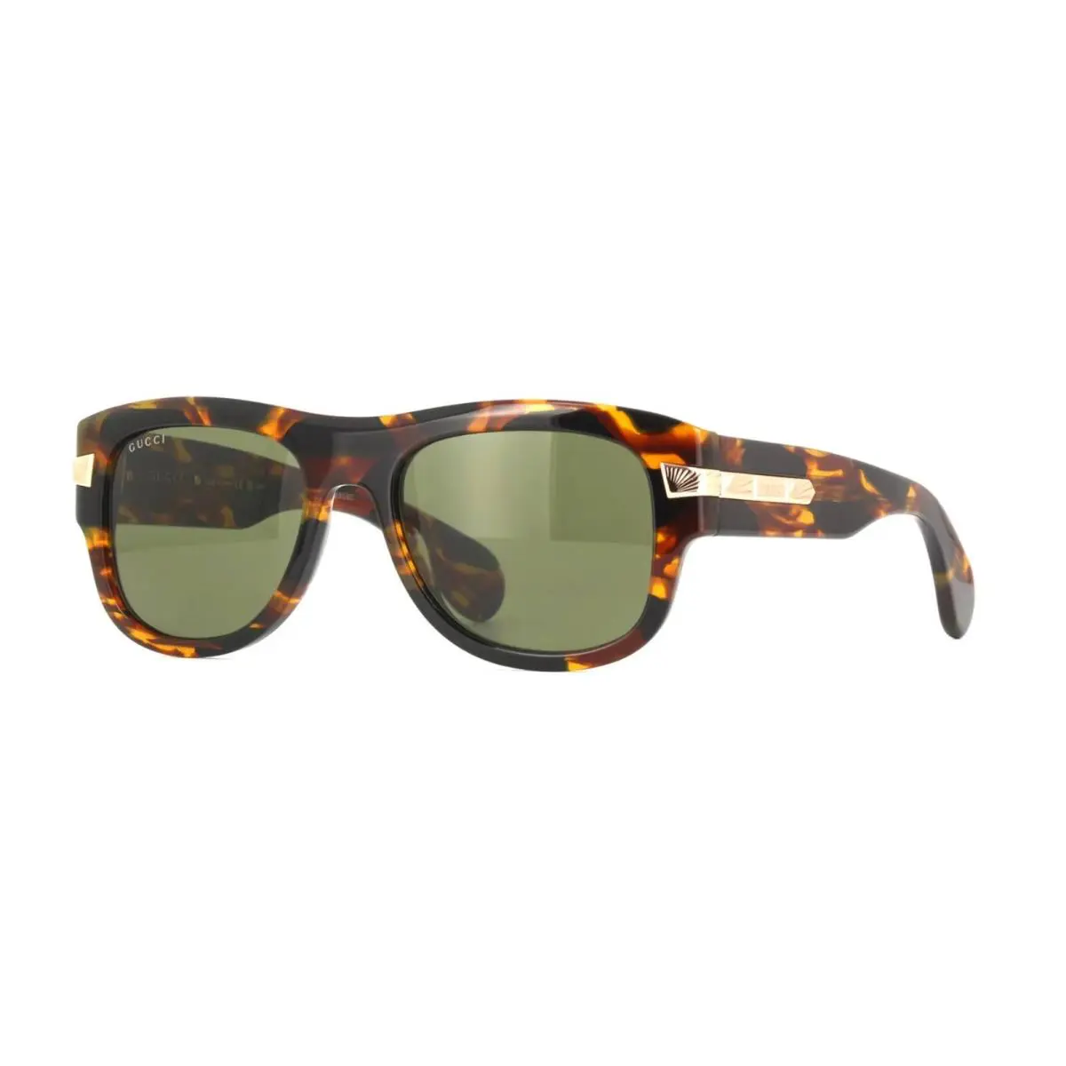 Gucci GG1517S Havana/green 003 Sunglasses