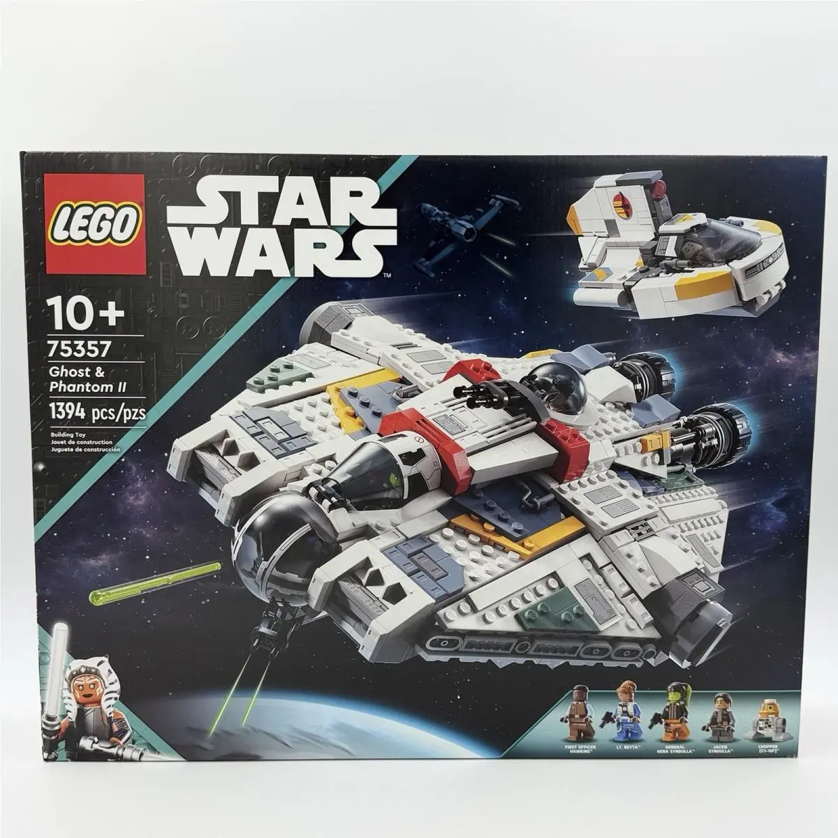 Lego Star Wars 75357 Ghost Phantom II Set 1394pcs Hera Syndulla