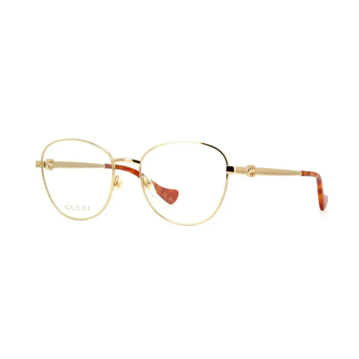 Gucci GG1601O Gold and Havana 002 Eyeglasses