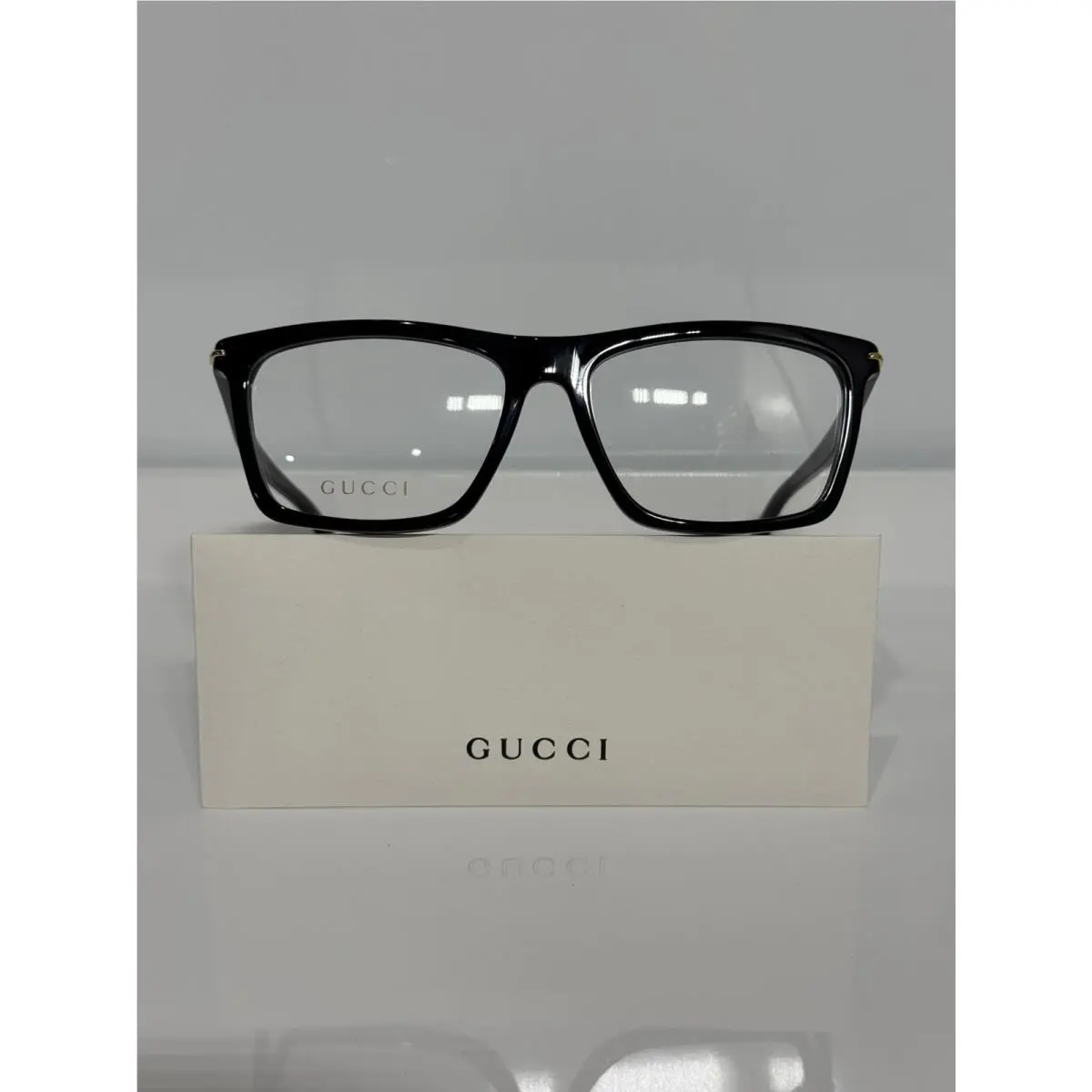 GG1445O 001 Black Unisex Acetate Eyeglasses 56mm by Gucci