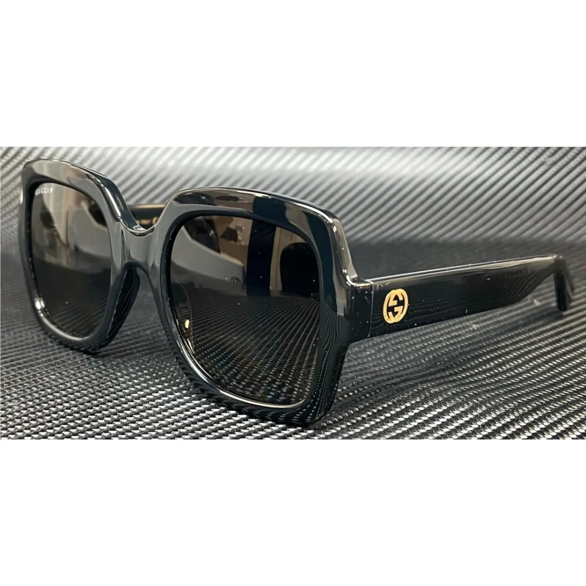 GG1337S 002 Black Polarized Women`s Medium 54 mm Sunglasses by Gucci