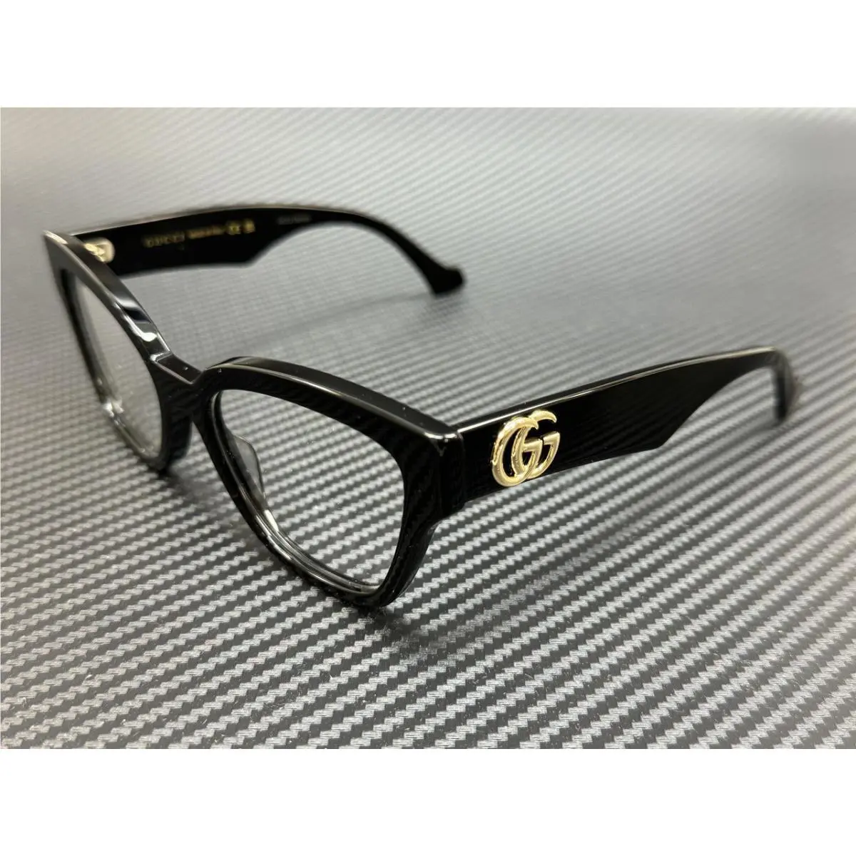 Gucci GG1424O 005 Black Women`s Medium 54 mm Eyeglasses