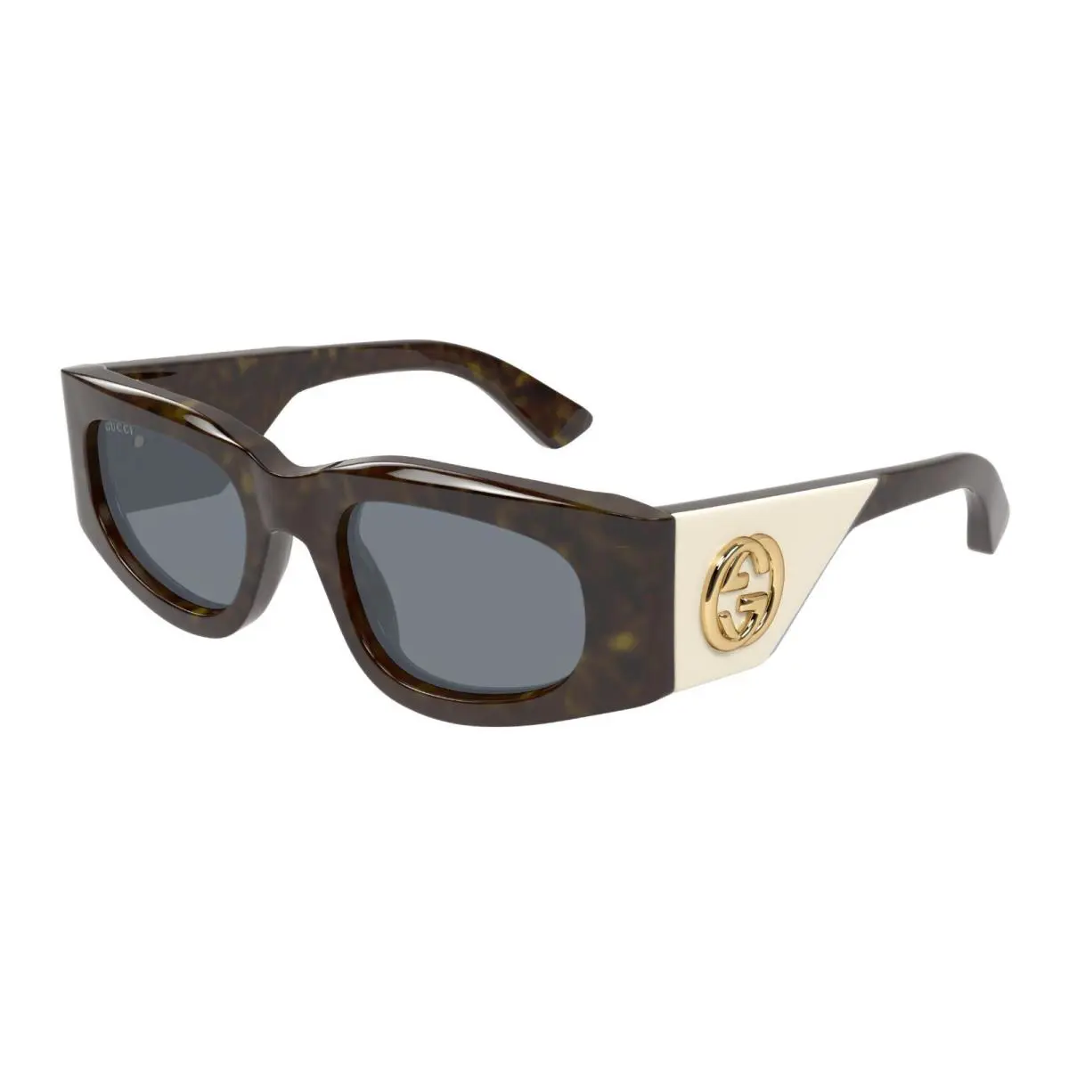 Gucci GG1664S Havana with Ivory/grey 003 Sunglasses