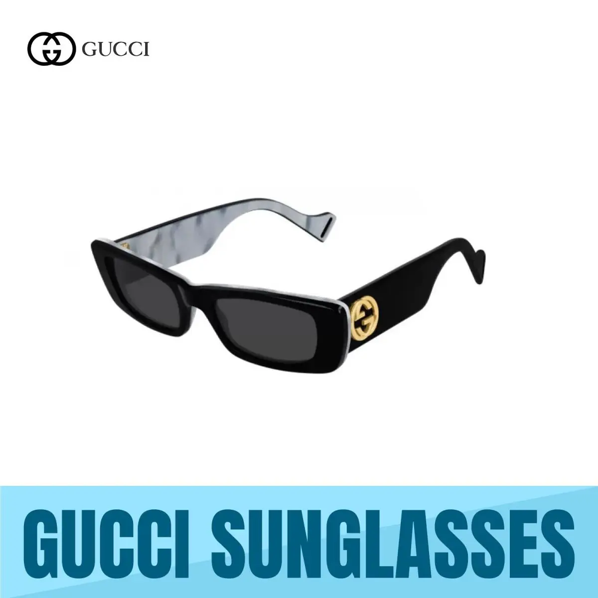 Gucci GG0516S 001 Black-grey Lens Women`s Sunglasses 52MM