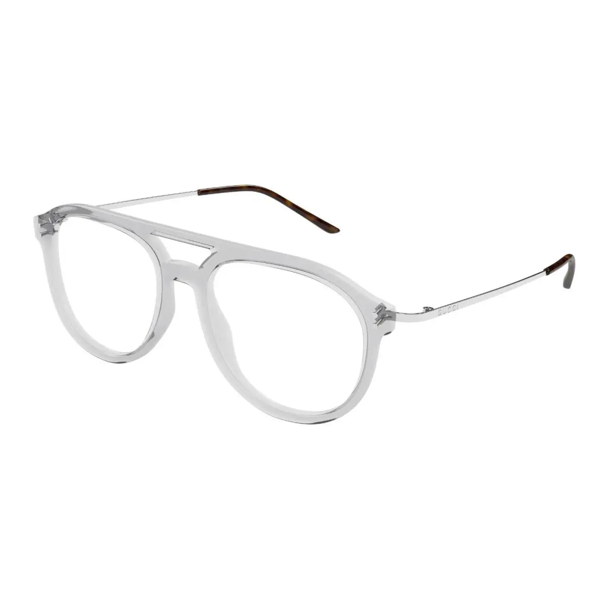 Gucci GG1708O Grey with Silver 003 Eyeglasses