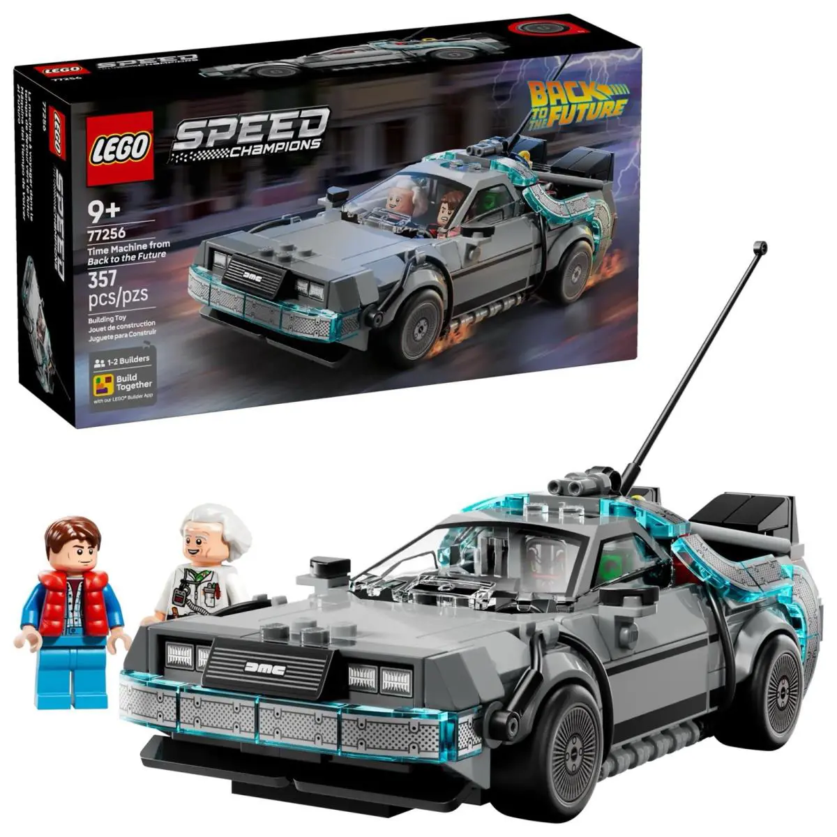 Lego Speed Champions Time Machine From Back to The Future 77256 Presale