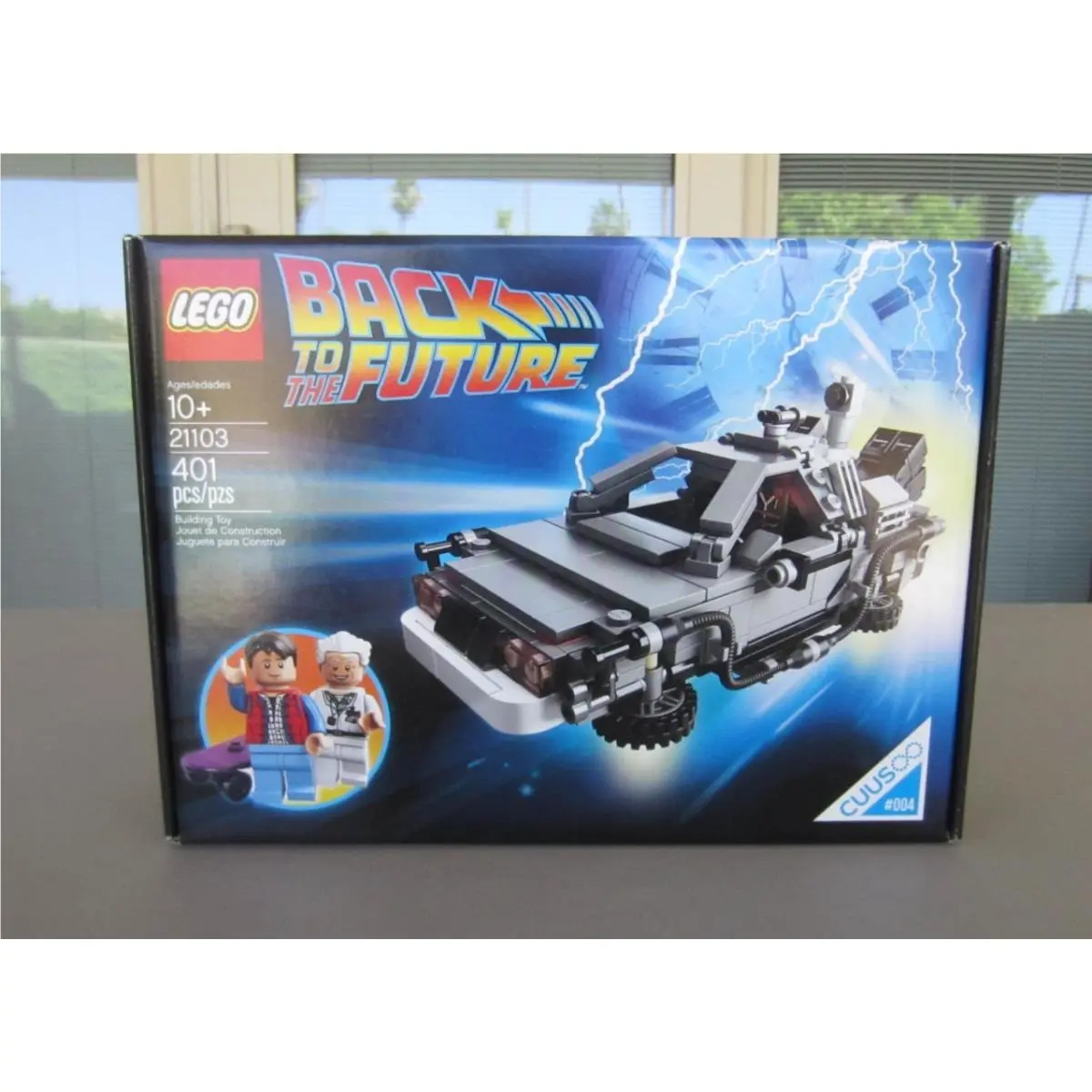 Lego Ideas/cuuso 21103 Back to The Future Delorean - / Mint Box /