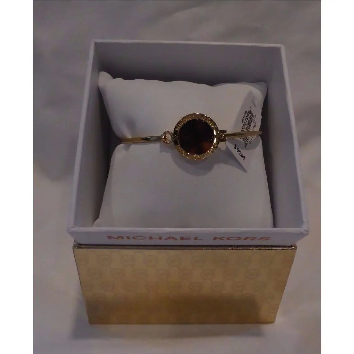 Michael Kors Signature Tension Hinged Bangle Bracelet MKJ3560710