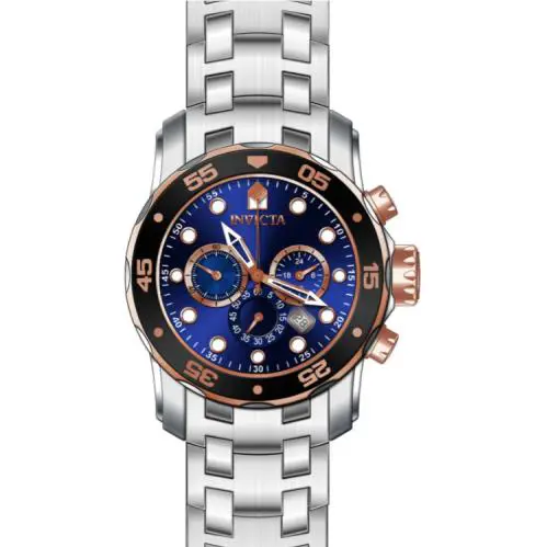 Invicta Blue Dial Chronograph Stainless Steel Men’s Watch 80038