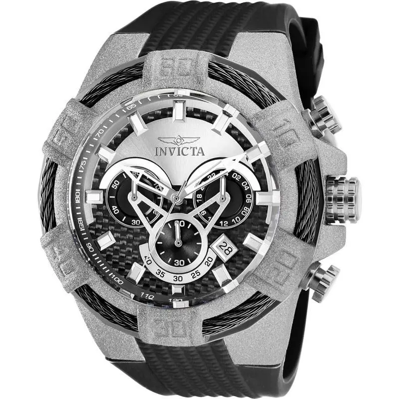 Invicta 26526 Watch Reserve Bolt 52mm 10ATM Chronograph Dive Style Watch