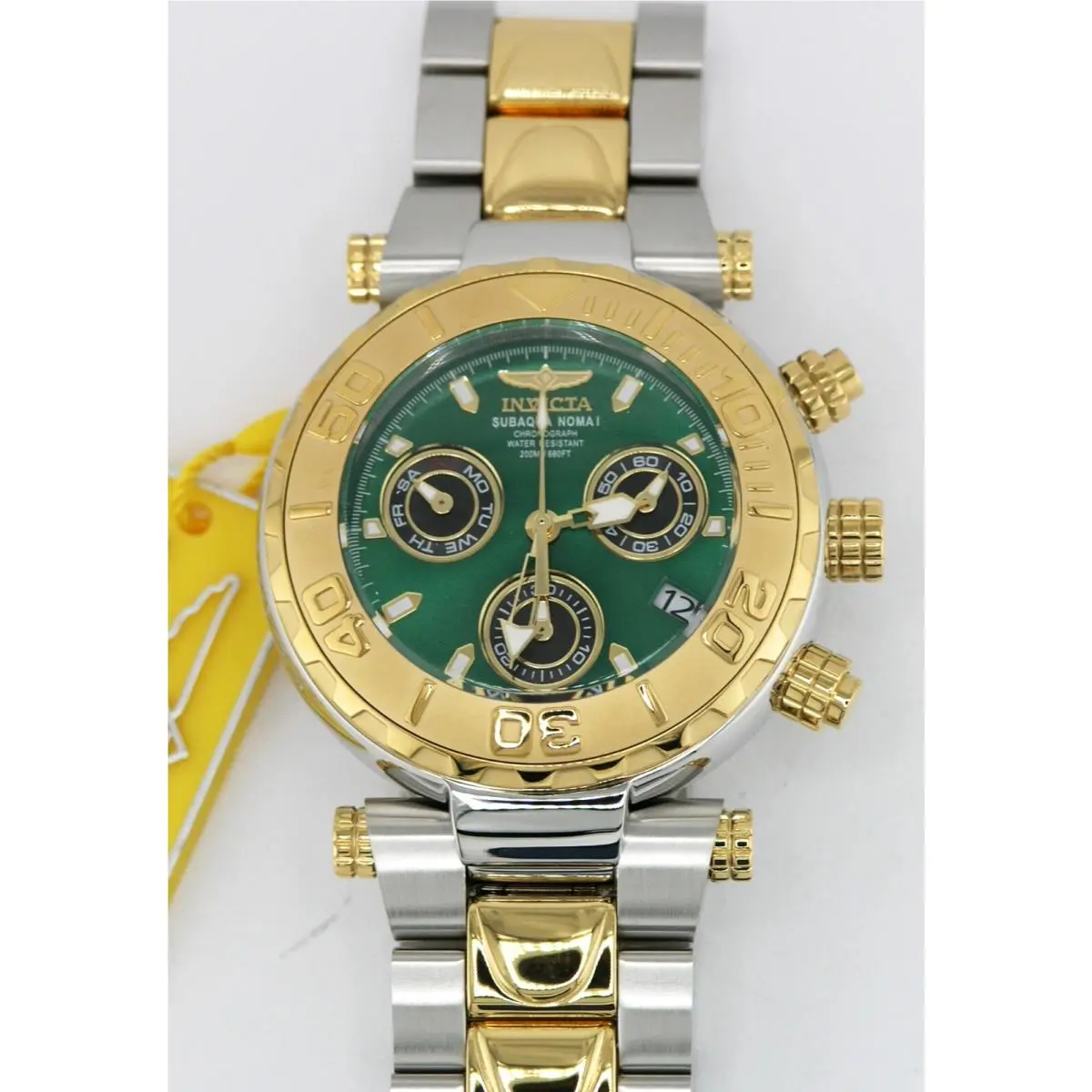 Invicta 25804 Subaqua Noma I Swiss Chronograph Green Dial Watch 47MM Limited