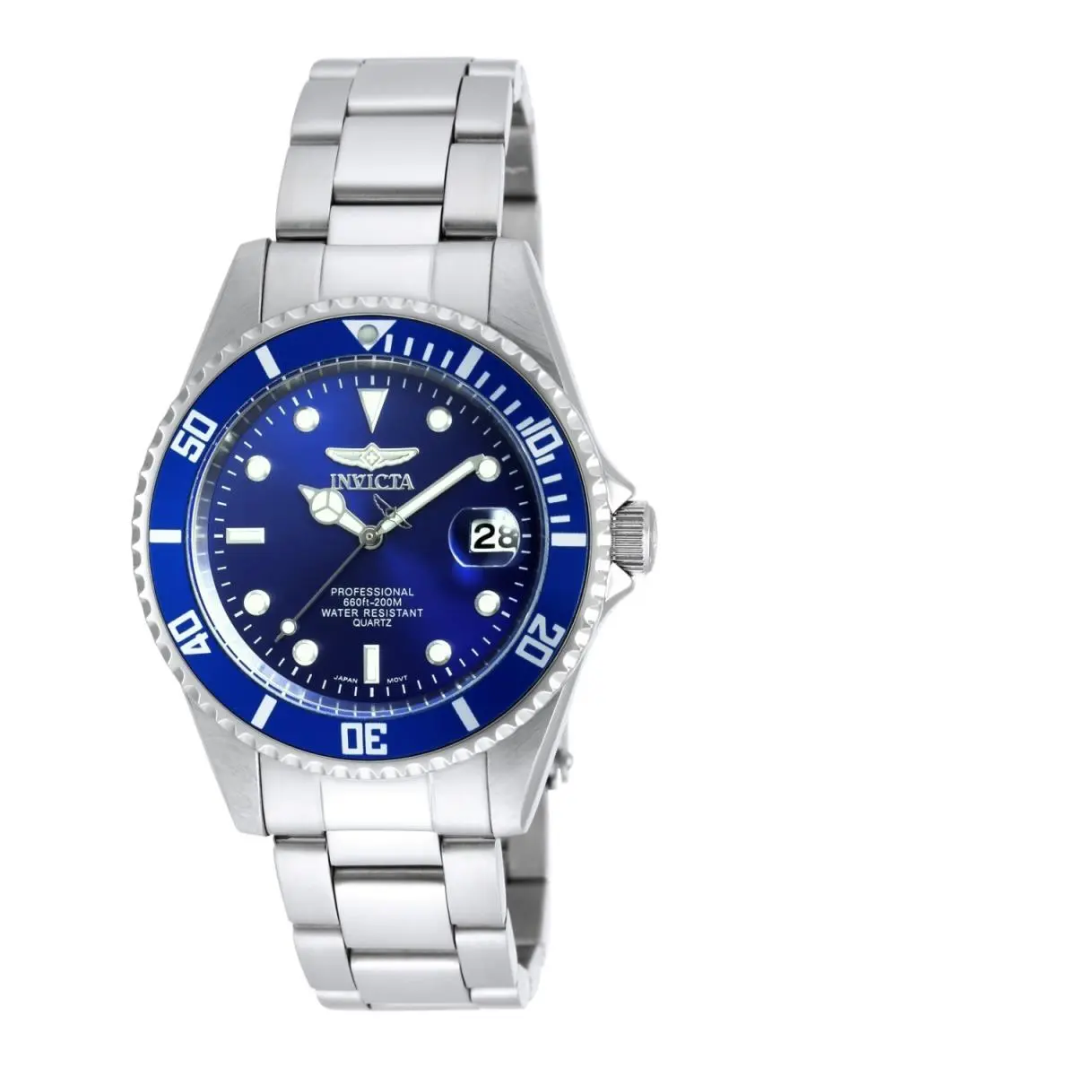 Invicta Men`s 9204OB Pro Diver Quartz 3 Hand Blue Dial Watch