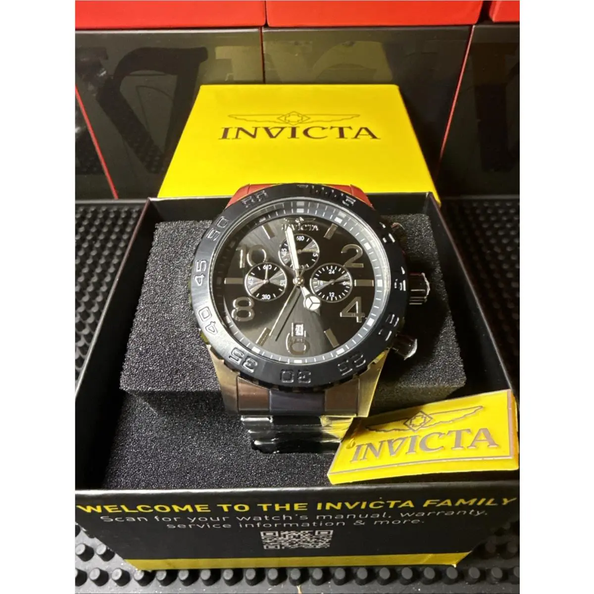 Invicta Specialty Pulse 50mm Stainless Steel 40606
