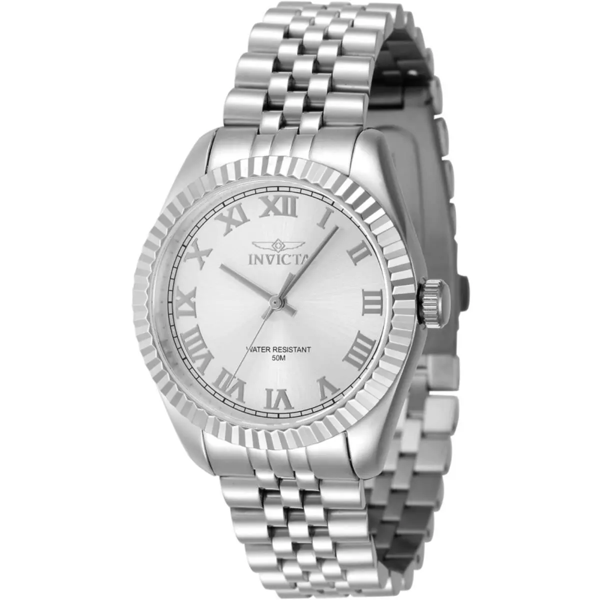 Women`s Watch Specialty Quartz Silver Tone Dial Steel Bracelet 47409 by Invicta