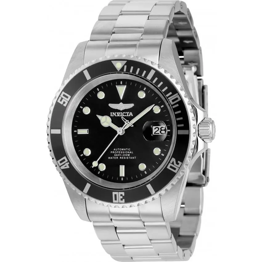 Pro Diver Men`s Automatic 43mm Watch Stainless/black Dial 8926OBXL by Invicta