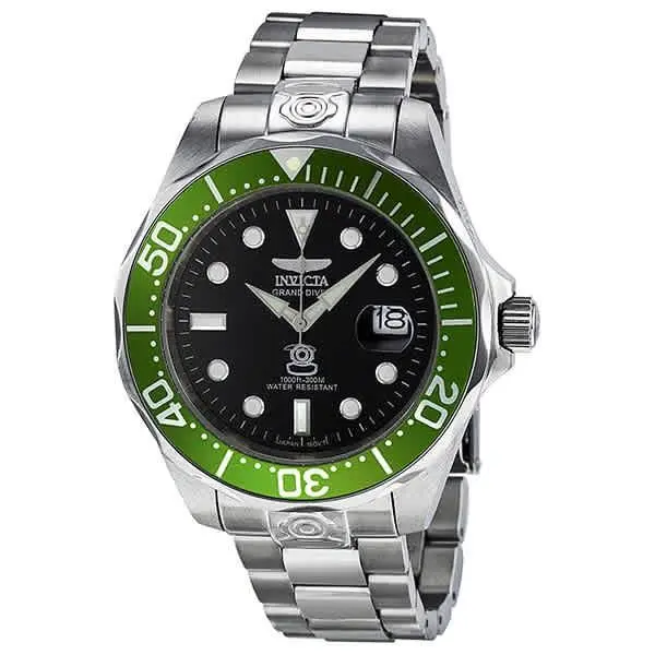 Pro Diver Grand Diver Black Dial Automatic Men`s Watch 3047 by Invicta