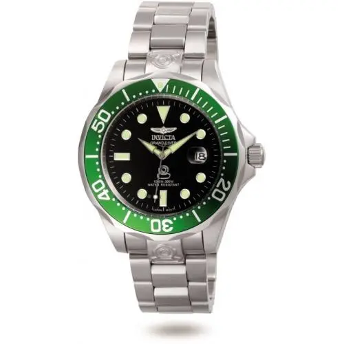 Invicta Men`s 3047 Pro Diver Automatic 3 Hand Black Dial Watch