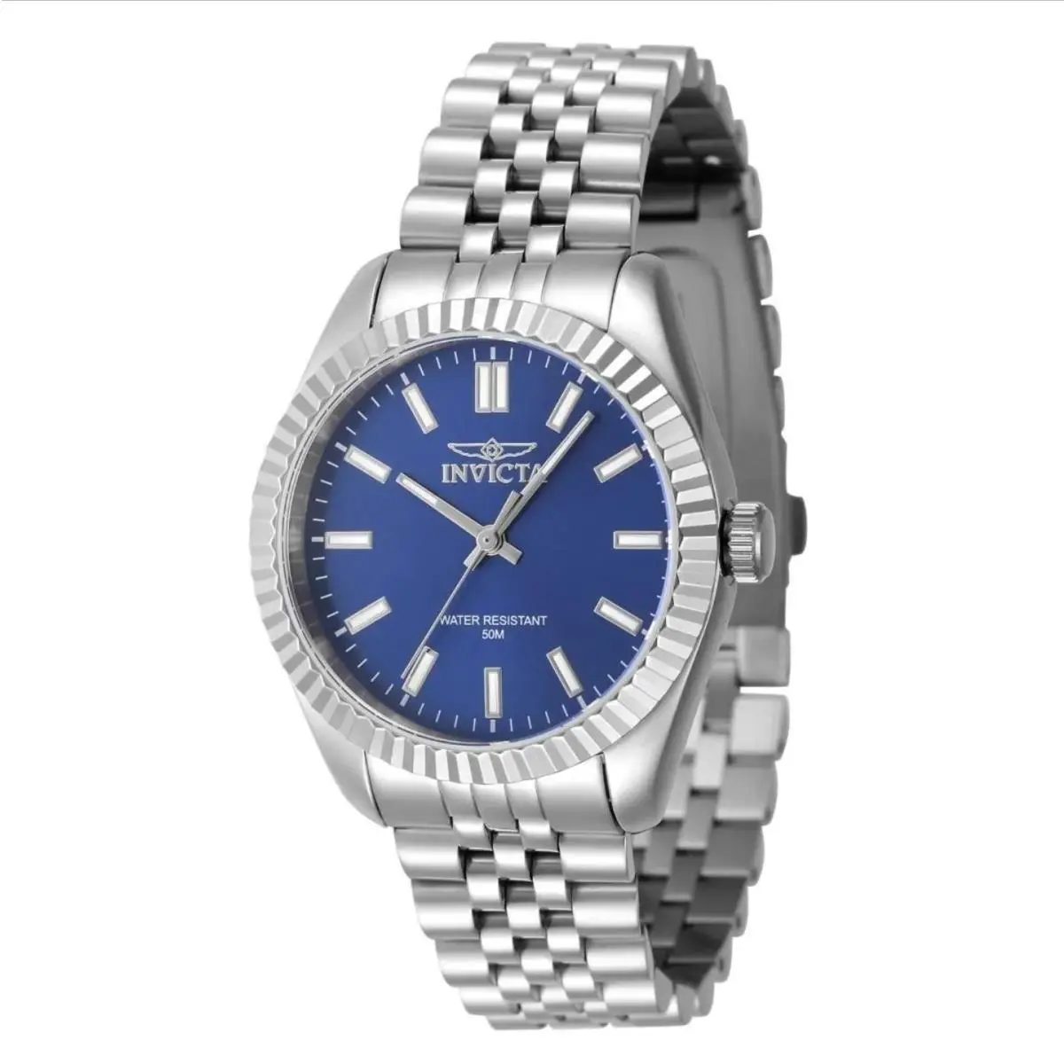 Invicta Women`s Watch Specialty Quartz Blue Dial Steel Bracelet 47497 36MM
