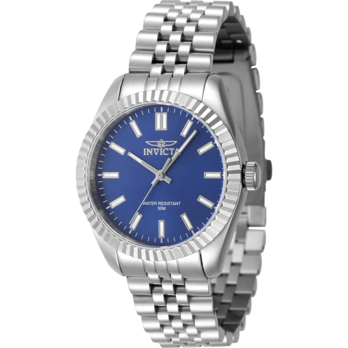 Women`s Watch Specialty Quartz Blue Dial Steel Bracelet 47497 by Invicta