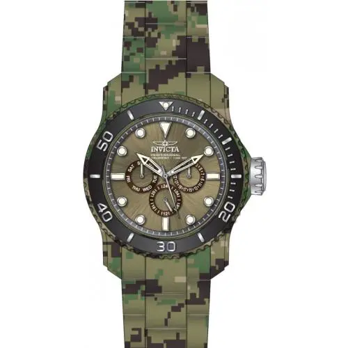 Invicta Pro Diver Quartz Brown Dial Men`s Watch 47855