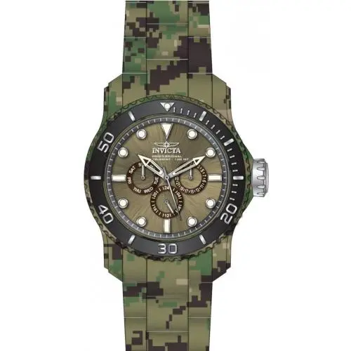 Pro Diver Quartz Brown Dial Men`s Watch 47855 by Invicta