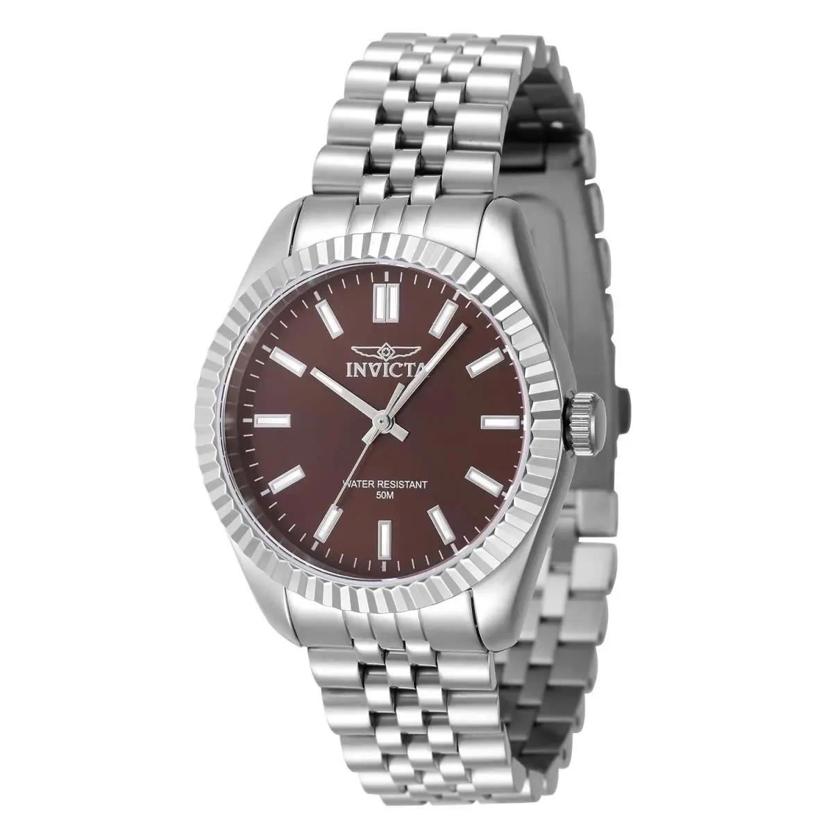 Invicta 47498 Quartz Watch Copper Dial Stainless Steel 36mm Lady