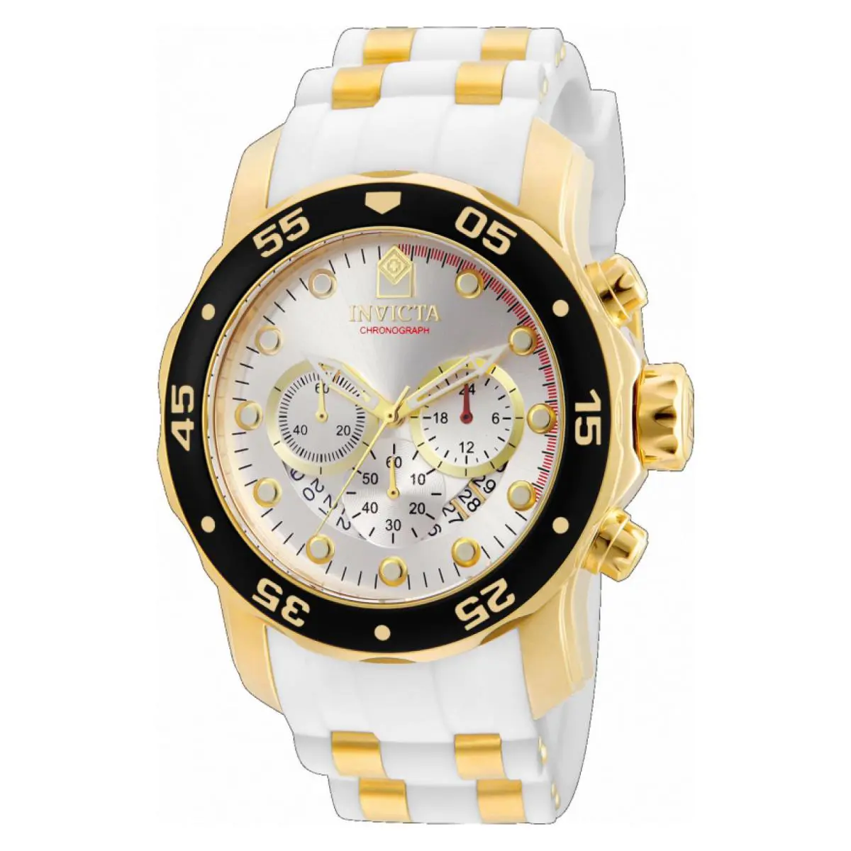 Pro Diver Chronograph Silver Dial Men`s Watch 20292 by Invicta