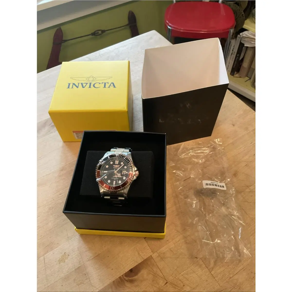 Pro Diver Men’s Watch 43mm Rose Gold Steel 44717 by Invicta