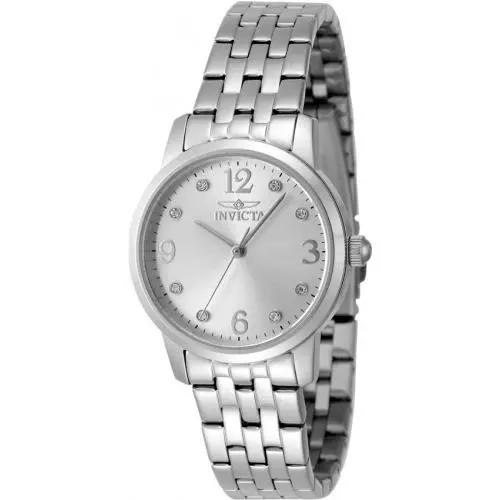 Invicta Angel Quartz Silver Dial Ladies Watch 48255