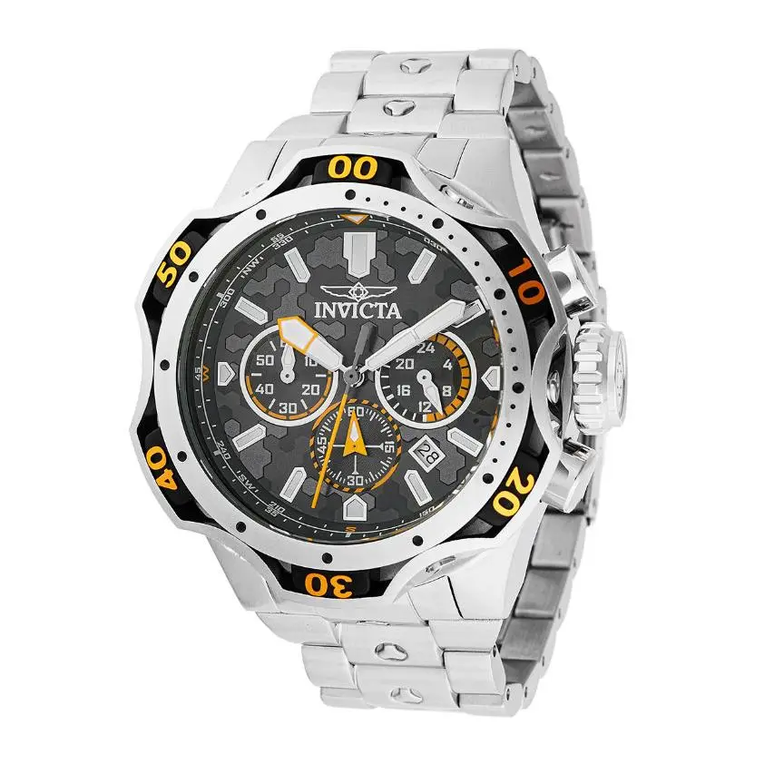 Invicta Venom Combat Men`s 52mm Black Camo Quartz Chrono Watch 47756