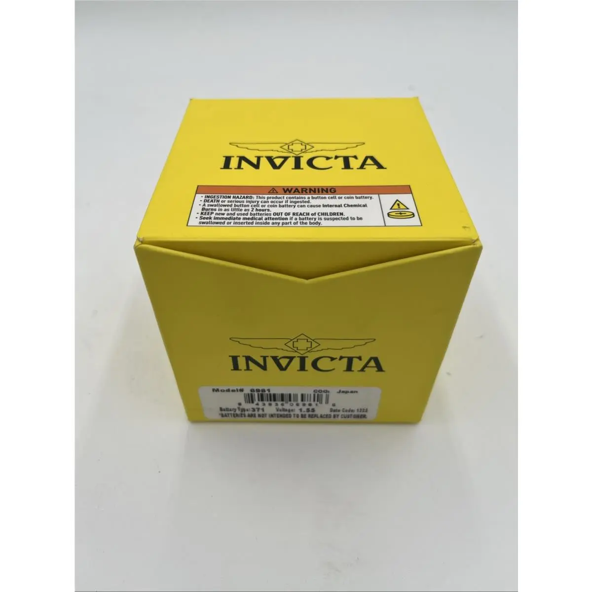 Invicta Men`s 48mm Pro Diver Scuba Chronograph Black Dial Gold Tone SS Watch