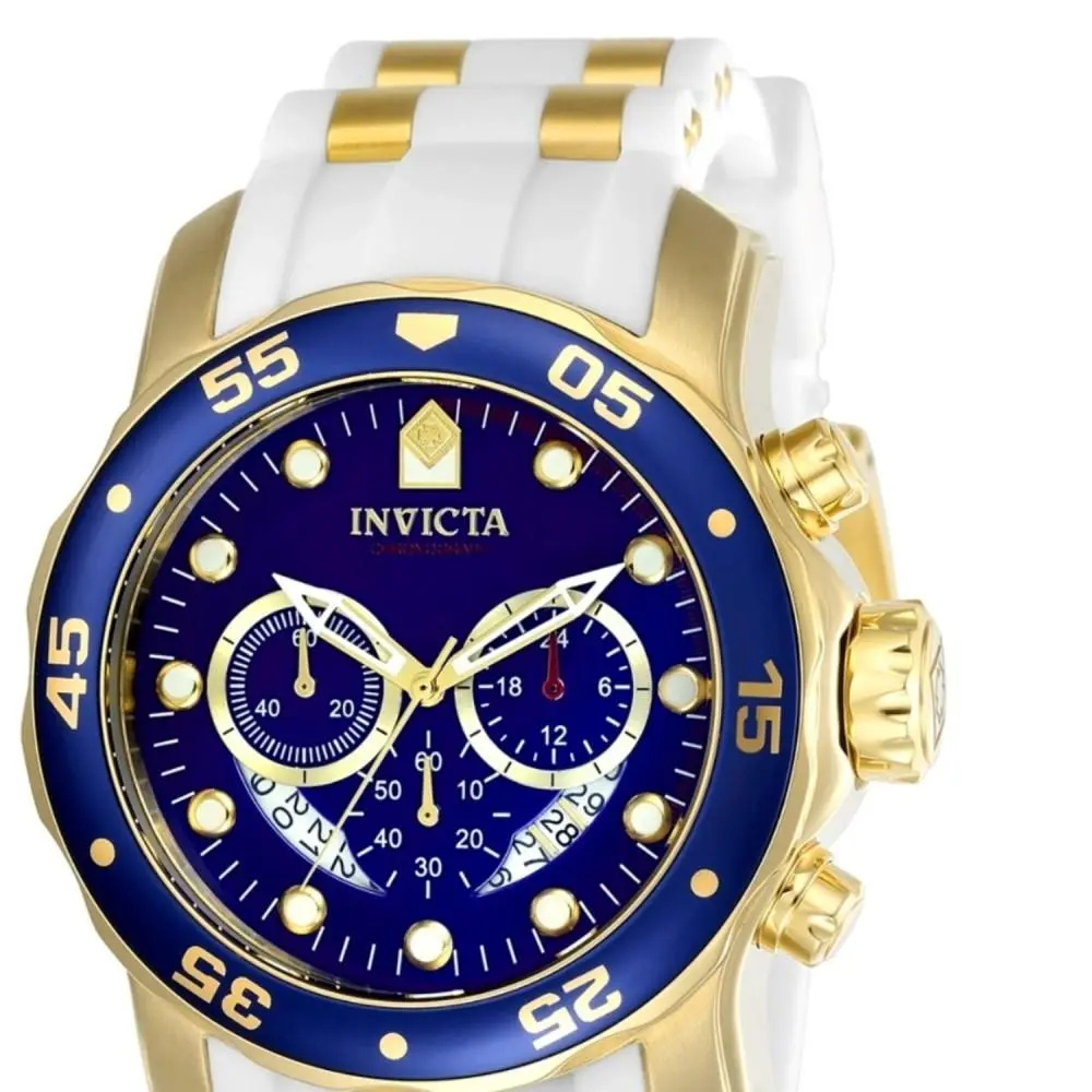 Women`s 20288 Pro Diver Quartz Chronograph Blue Dial Watch by Invicta