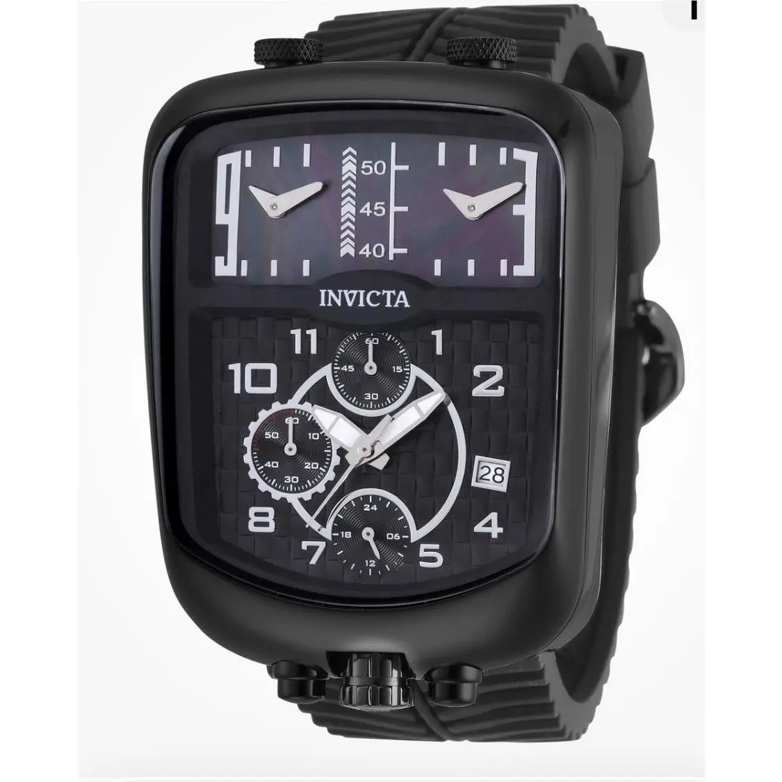 Invicta S1 Rally Men`s 42mm Triple Time Chronozone Dakar Chronograph Watch 29709