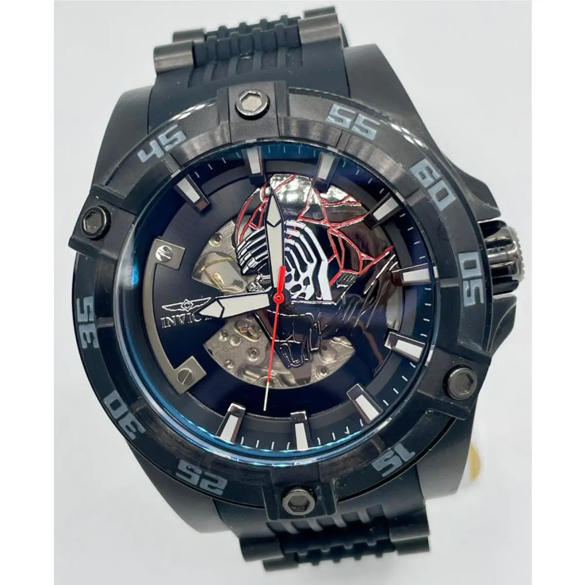 Invicta Star Wars Kylo Ren Automatic Men`s Watch 52mm Black 1 977 Made 31691