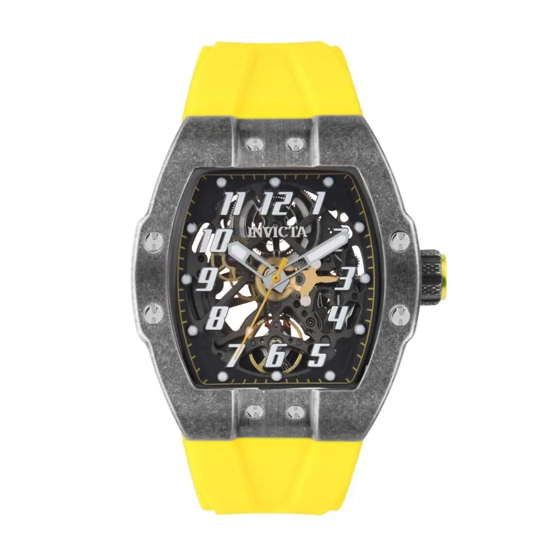 Invicta S1 Rally Diablo Automatic Men`s Watch - 44mm Yellow 43524