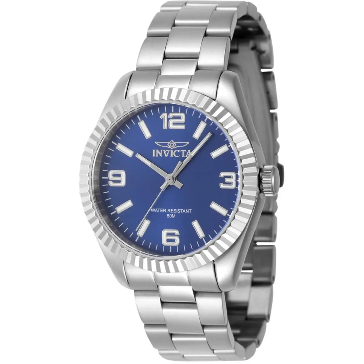 Women`s Watch Specialty Quartz Blue Dial Stainless Steel Bracelet 47466 by Invicta