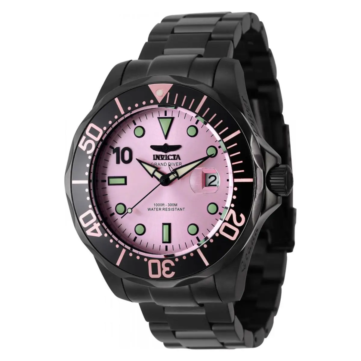 Watch Invicta INV47187 Pro Diver Men 47 Stainless Steel - Dial: Black, Band: Black