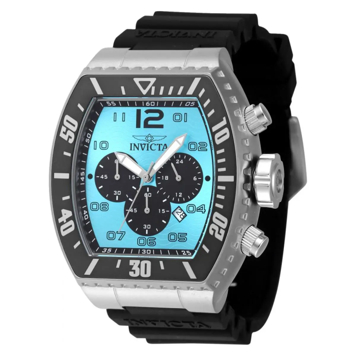 Invicta Pro Diver Zager Exclusive Chronograph Gmt Quartz Men`s Watch 47284