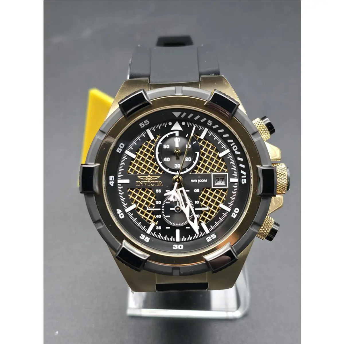 Watch Invicta INV28100 Aviator Man 50.5 Stainless Steel