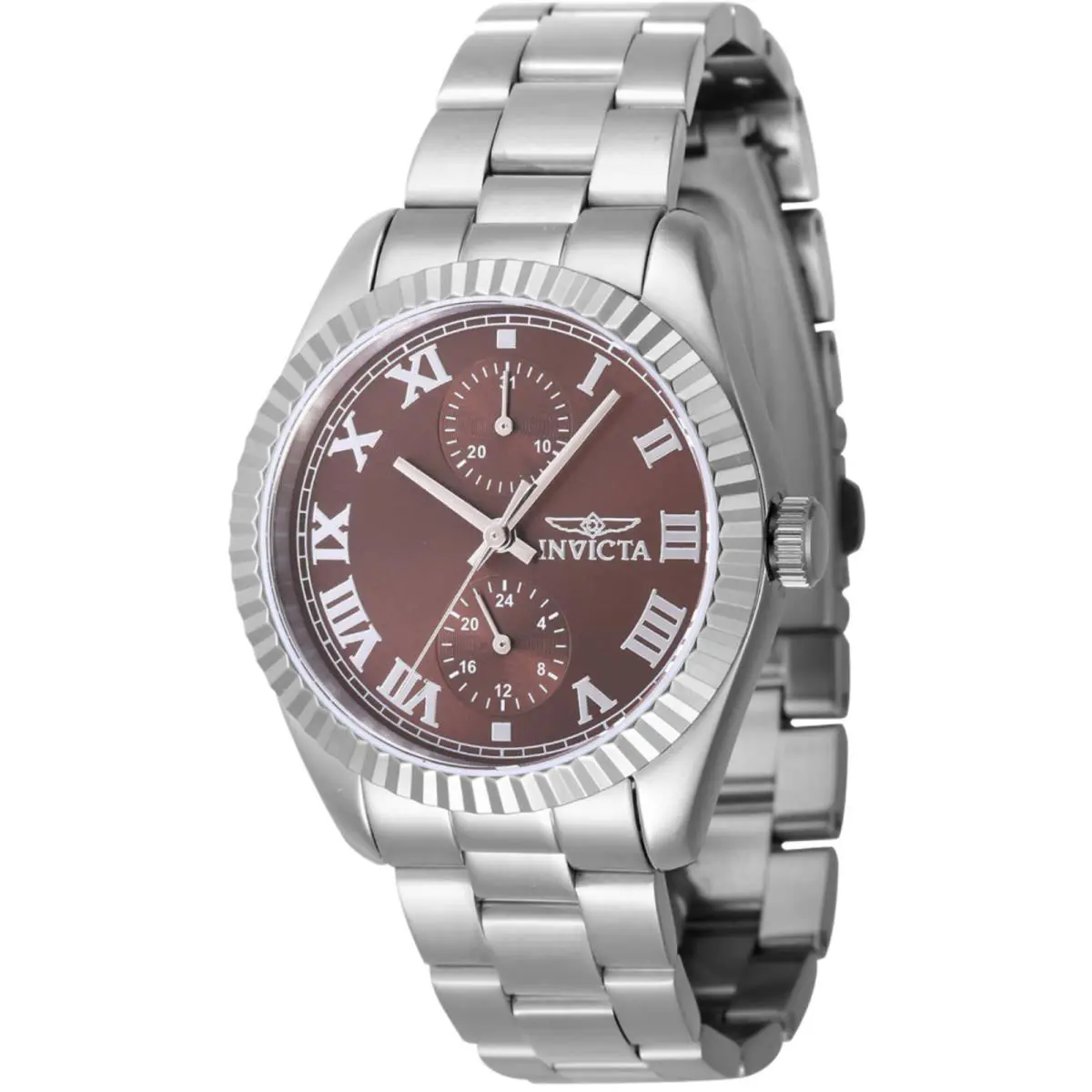 Invicta Women`s Watch Specialty Copper Dial Stainless Steel Bracelet 47438 - Dial: Copper, Band: Silver