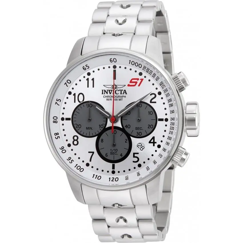 Invicta S1 Rally Chronograph Silver Dial Men`s Watch 23083