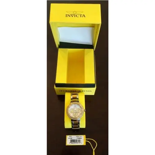 Gold Tone 44705 Women`s Watch w/ Box Tag by Invicta