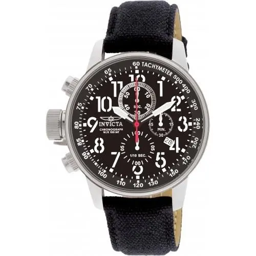 Invicta Men`s 1512 I-force Quartz Chronograph Black Dial Watch