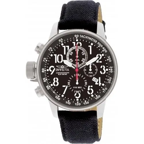 Invicta Men`s 1512 I-force Quartz Chronograph Black Dial Watch