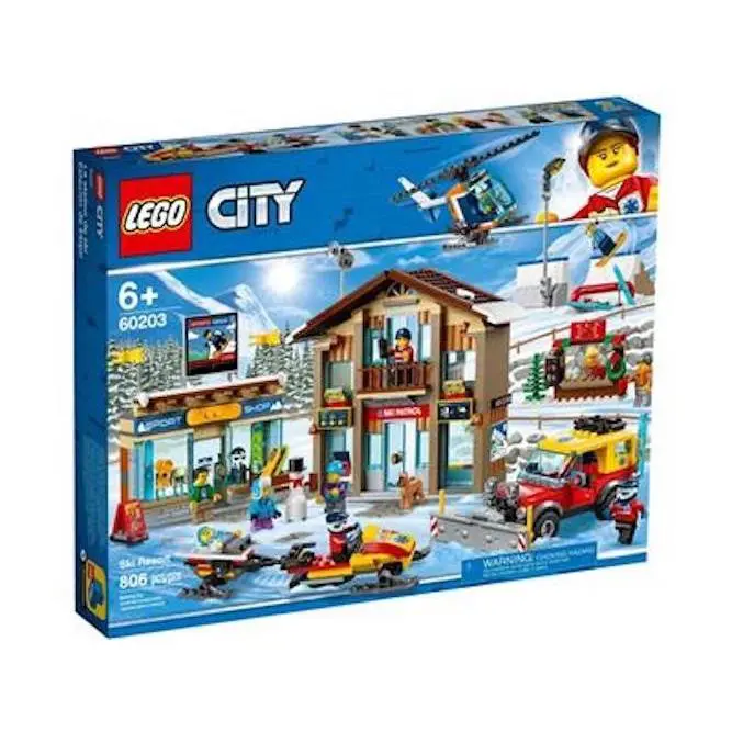 Lego City Ski Resort Village No. 60203 Retired