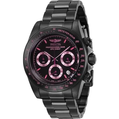 Invicta Men`s 27773 Speedway Quartz Chronograph Black Dial Watch