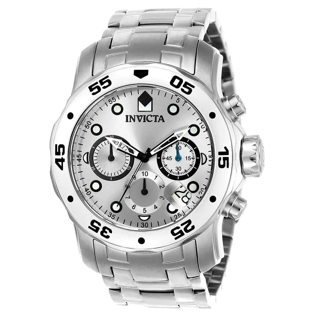 Invicta Men`s 0071 Pro Diver Chronograph Stainless Steel Watch