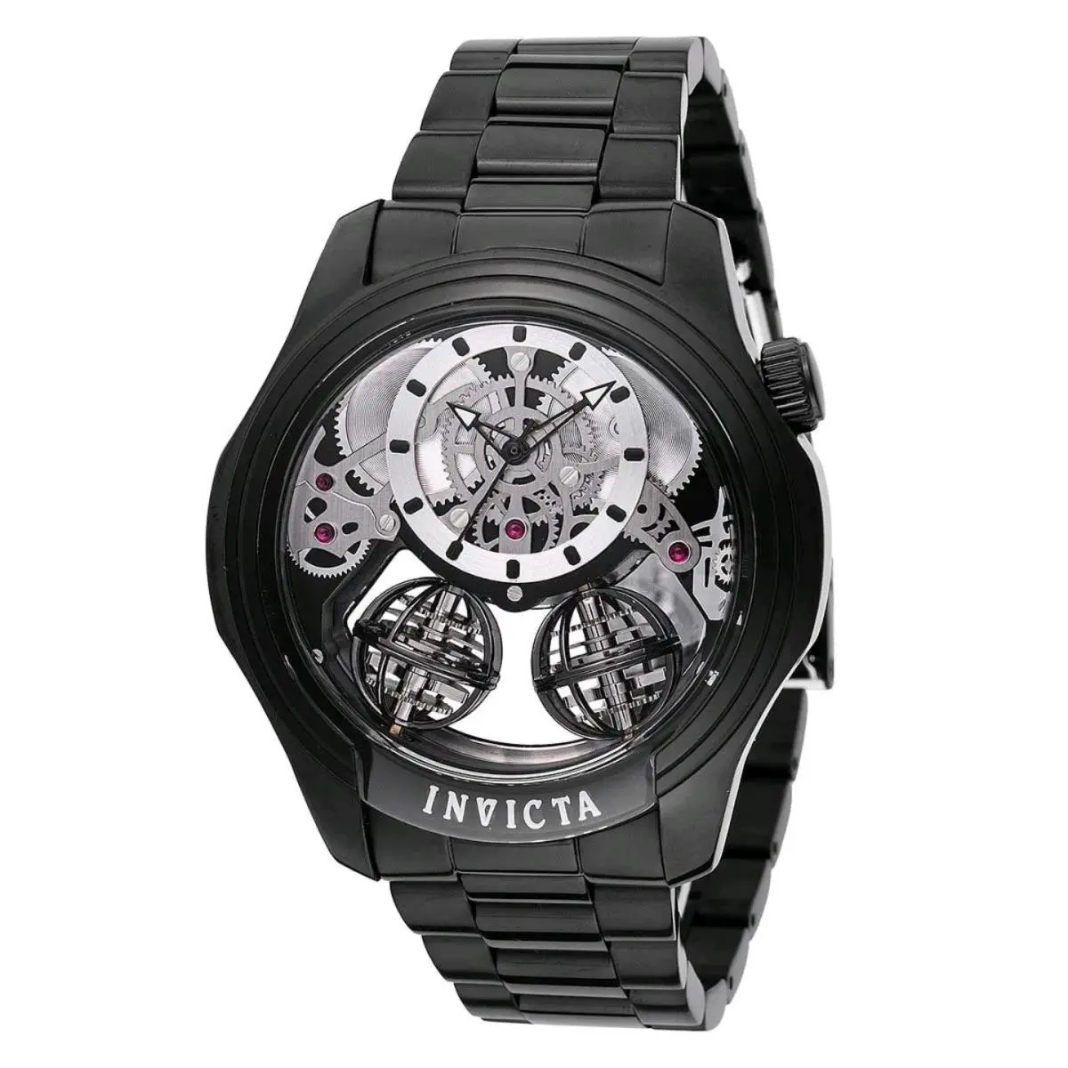Invicta 48899 Specialty Twin-axis Mens Watch Black Quartz Analog Wristwatch