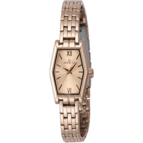 Angel Quartz Rose Gold Dial Ladies Watch 48129 by Invicta